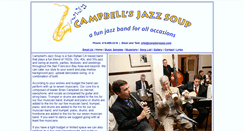 Desktop Screenshot of campbellsjazz.com